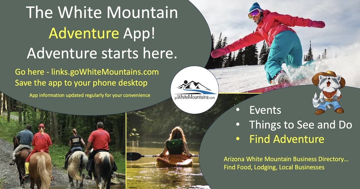 White Mountains AZ Social Feed White Mountain AZ Adventure Links